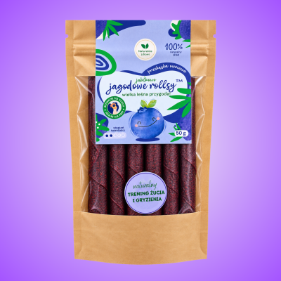 Jagodowe rollsy™  czarna jagoda 50 g