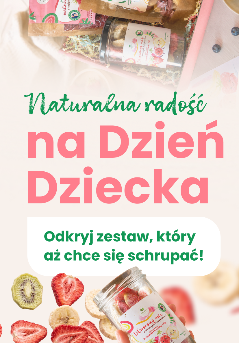 Baner Naturalnie zdrowi dzien dziecka 